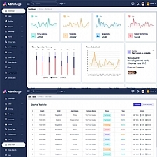 Bootstrap邮箱管理社区博客后台管理系统html静态网站模板