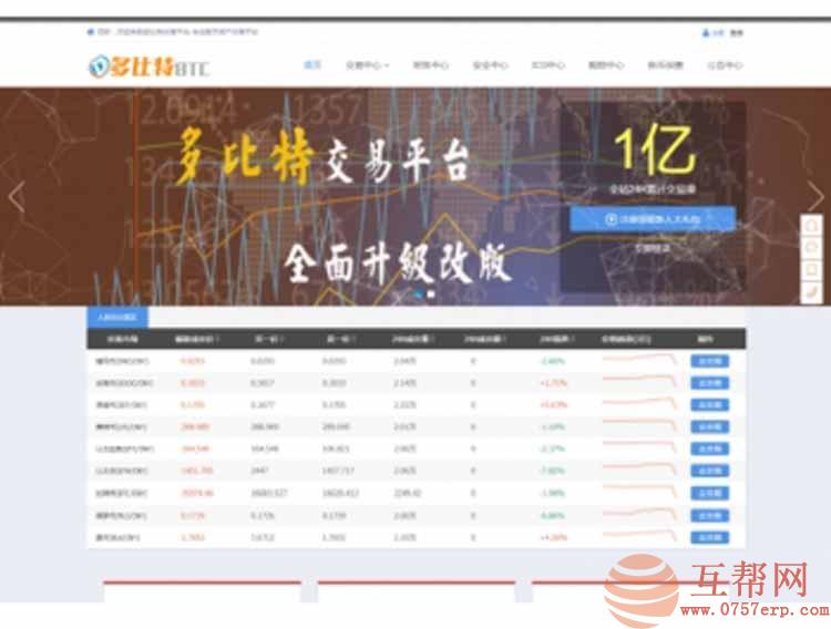多比特交易系统平台 PC+WAP虚拟币数字币交易平台源码，带手机版+含教程