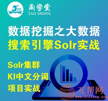 大数据搜索引擎Solr项目实战视频教程 数据挖掘之大数据搜索引擎Solr项目实战视频