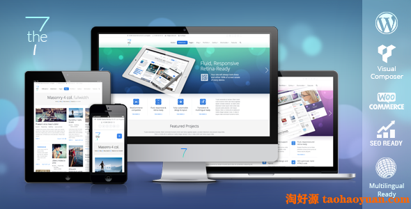 WordPress 企业主题 The7 v3.9.3 中文汉化版商业主题